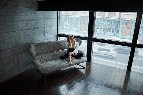 Бизнес портрет фотографа. Герой съемок Анастасия. 