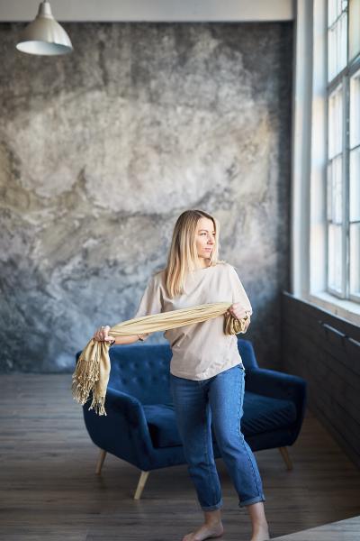 Портрет для блога. Герой съемок Алла, психолог. Фотограф Анна Стадник